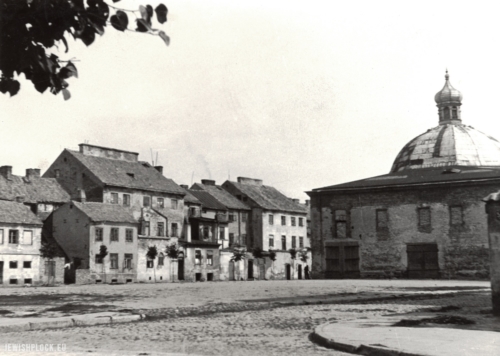 The Great Synagogue in Płock (photograph from the collection of the Emanuel Ringelblum Jewish Historical Institute in Warsaw)